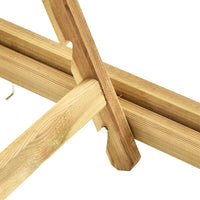 Sdraio sedia a sdraio lettino da giardino terrazza mobili da esterno legno di pino impregnato 02_0012709