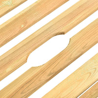 Lettino Prendisole in Legno di Pino Impregnato cod mxl 14042