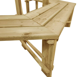 Panchina da Giardino 240 cm in Legno di Pino Impregnato 49089