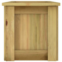 Fioriera Rialzata 196x50x50 cm in Legno di Pino Impregnato 49095