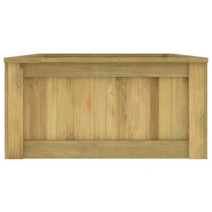Fioriera Rialzata 196x100x50 cm in Legno di Pino Impregnato 49097
