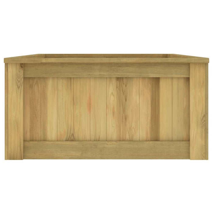 Fioriera Rialzata 196x100x50 cm in Legno di Pino Impregnato 49097