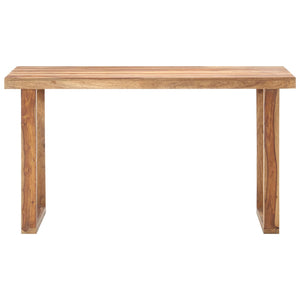 Tavolo da Pranzo 140x70x76 cm in Legno Massello di Acacia 287356
