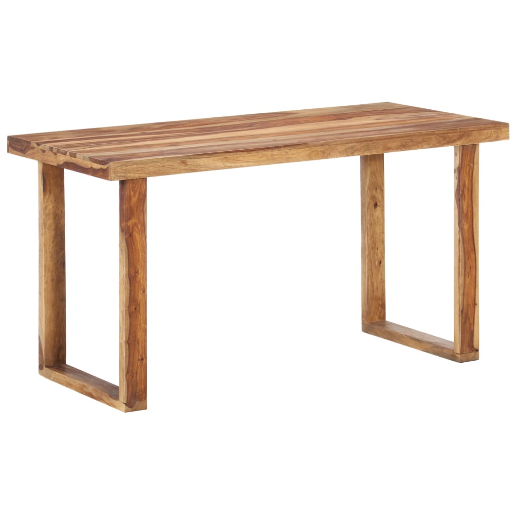 Tavolo da Pranzo 140x70x76 cm in Legno Massello di Acacia 287356