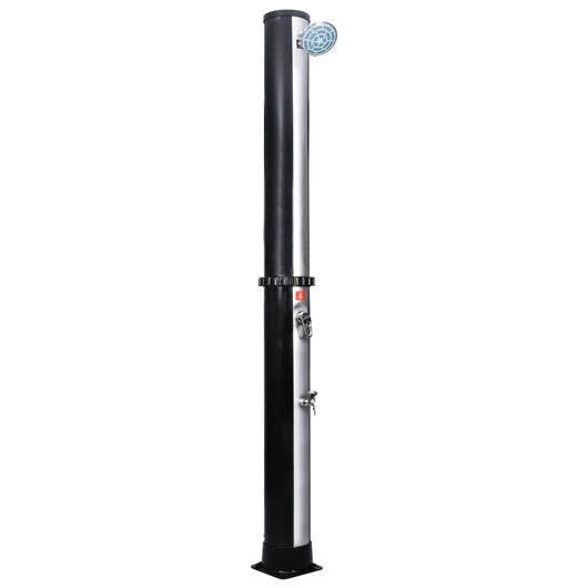 Outdoor Doccia Solare da Giardino con Soffione e Rubinetto 40 L 92391