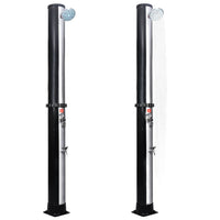 Doccia Solare da Giardino con Soffione e Rubinetto 40 L cod mxl 41233