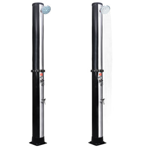 Doccia Solare da Giardino con Soffione e Rubinetto 40 L cod mxl 41233