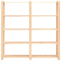 Scaffali a 5 Livelli 5 pz 170x38x170 cm Massello Pino 500kg 3051111