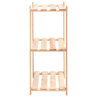 Scaffali per mobili contenitori a 3 ripiani 10 pezzi 60 x 38 x 90 cm Pino 150 kg beige 02_0045721
