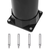 Doccia Solare da Giardino Nera 215 cm 8 L