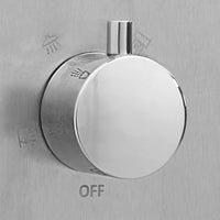 Doccia da Esterno con Piatto in WPC Acciaio Inossidabile 3051289