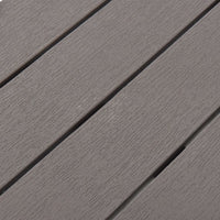 Panca da giardino mobili da giardino per esterni terrazze da giardino 2 pezzi moka plastica 02_0011851