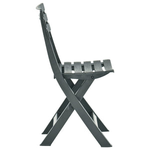 Sedie da Giardino Pieghevoli 2 pz in Plastica Verde cod mxl 23396
