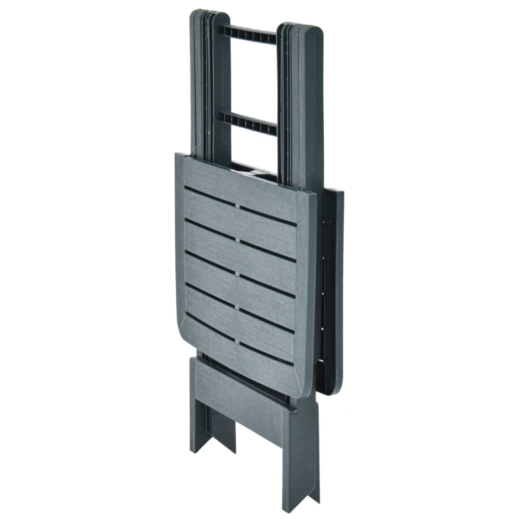 Tavolo da Giardino Pieghevole Verde 79x72x70 cm in Plastica cod mxl 34311