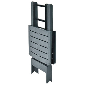 Tavolo da Giardino Pieghevole Verde 79x72x70 cm in Plastica cod mxl 34311