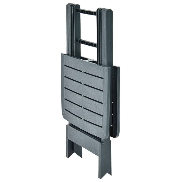 Tavolo da Giardino Pieghevole Verde 79x72x70 cm in Plastica cod mxl 34311