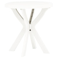 Tavolo da Bistrot Bianco Ã˜70 cm in Plastica cod mxl 34408