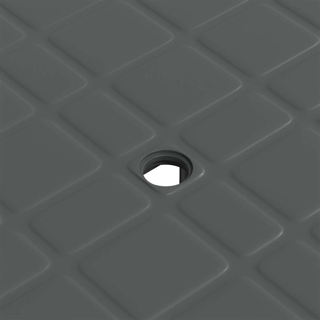Tavolo da Giardino Antracite 80x75x72 cm in Plastica 48804