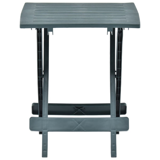 Tavolo da Giardino Pieghevole Verde 45x43x50 cm in Plastica  cod mxl 34426
