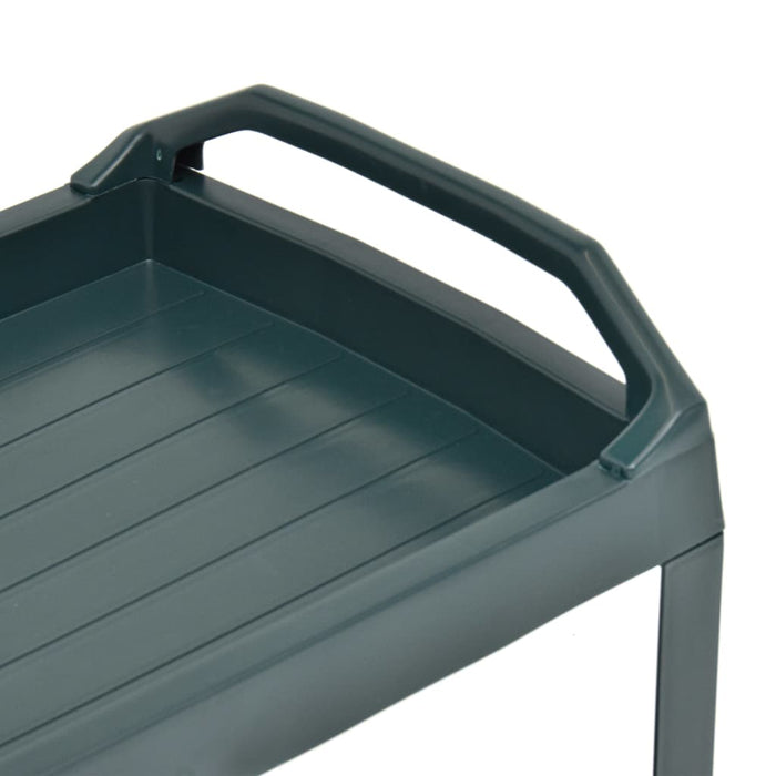 Carrello per Bevande Verde 69x53x72 cm in Plastica 48812