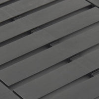 Tavolo da Giardino Antracite 78x55x38 cm in Plastica 48815