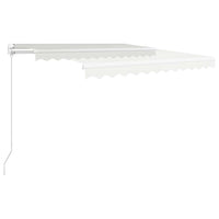 Tenda da Sole Retrattile Manuale 300x250 cm Crema cod mxl 61725