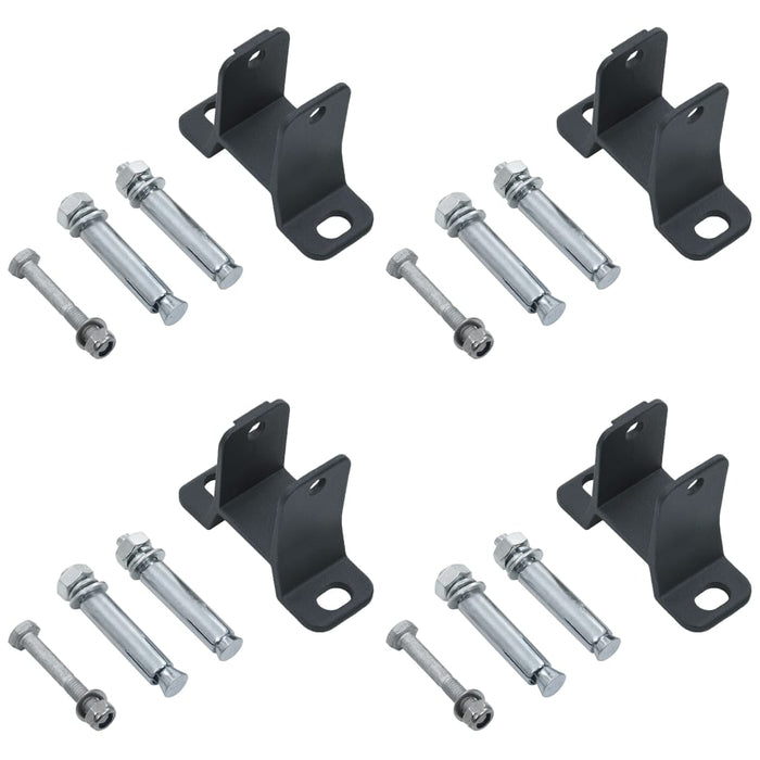 Tenda da Sole Retrattile Manuale 500x300 cm Antracite 3051241