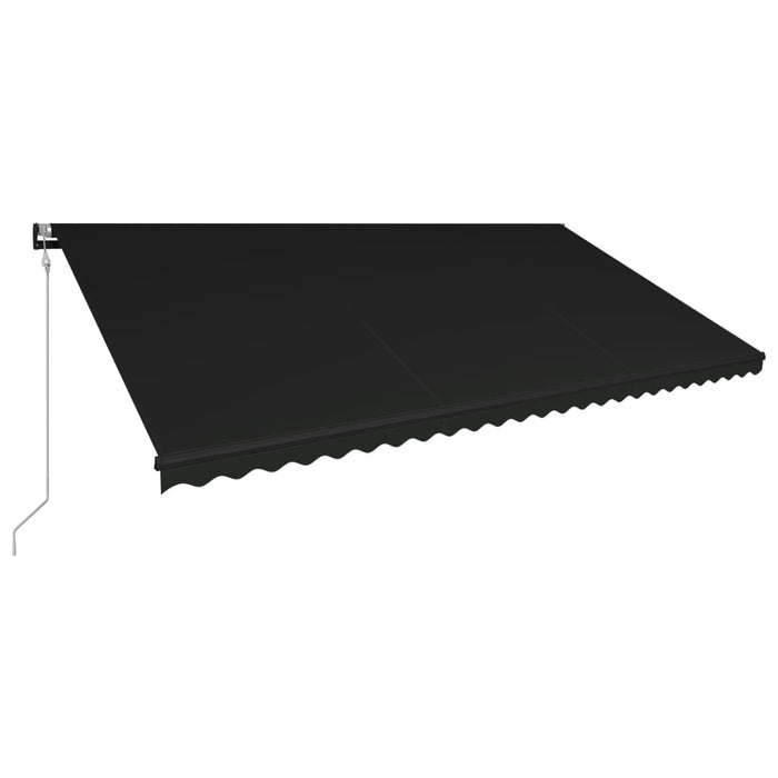 Tenda da Sole Retrattile Automatica 600x300 cm Antracite 3051254
