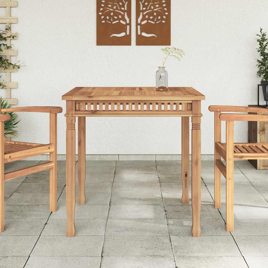 Tavolo da Pranzo per Giardino 80x80x80 cm in Massello di Teak 49384