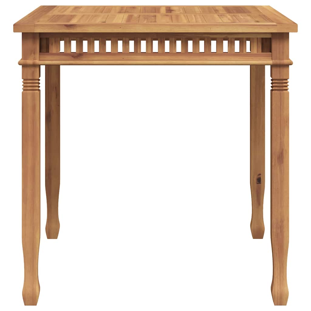 Tavolo da Pranzo per Giardino 80x80x80 cm in Massello di Teak cod mxl 34433