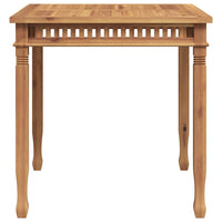 Tavolo da Pranzo per Giardino 80x80x80 cm in Massello di Teak cod mxl 34433