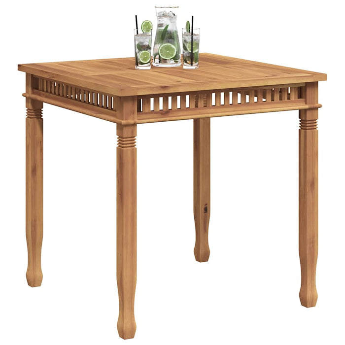 Tavolo da Pranzo per Giardino 80x80x80 cm in Massello di Teak 49384