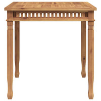 Tavolo da Pranzo per Giardino 80x80x80 cm in Massello di Teak 49384