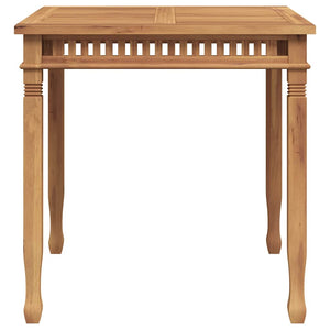 Tavolo da Pranzo per Giardino 80x80x80 cm in Massello di Teak 49384