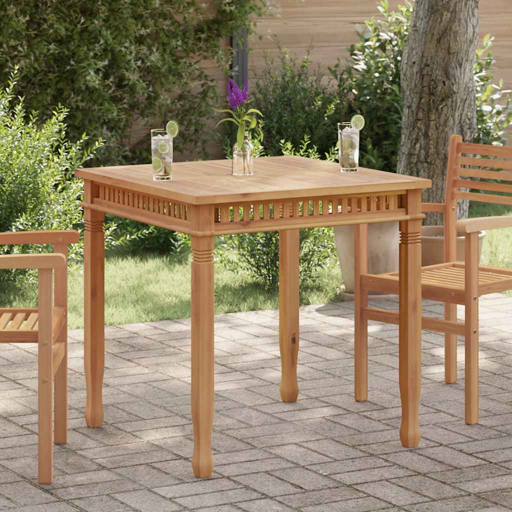 Tavolo da Pranzo per Giardino 80x80x80 cm in Massello di Teak 49384