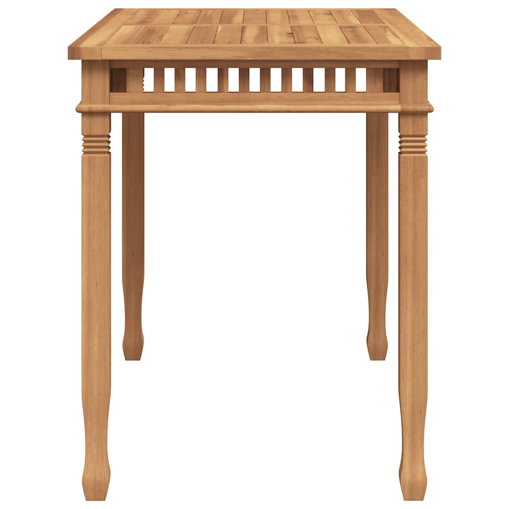 Tavolo da Pranzo per Giardino 110x65x80 cm in Massello di Teak 49385