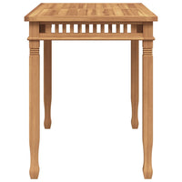 Tavolo da Pranzo per Giardino 110x65x80 cm in Massello di Teak 49385