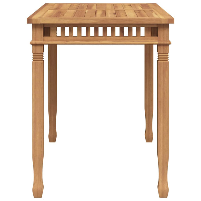 Tavolo da Pranzo per Giardino 120x65x80 cm in Massello di Teak