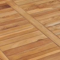 Tavolo da Pranzo per Giardino 110x65x80 cm in Massello di Teak 49385