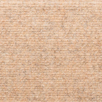 Tappetini per Scale Tessuto Agugliato 15 pz 65x21x4 cm Crema 134561