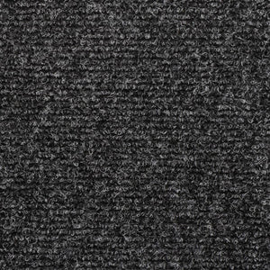 Tappetini per Scale Tessuto Agugliato 15 pz 65x21x4 cm Grigi 134562