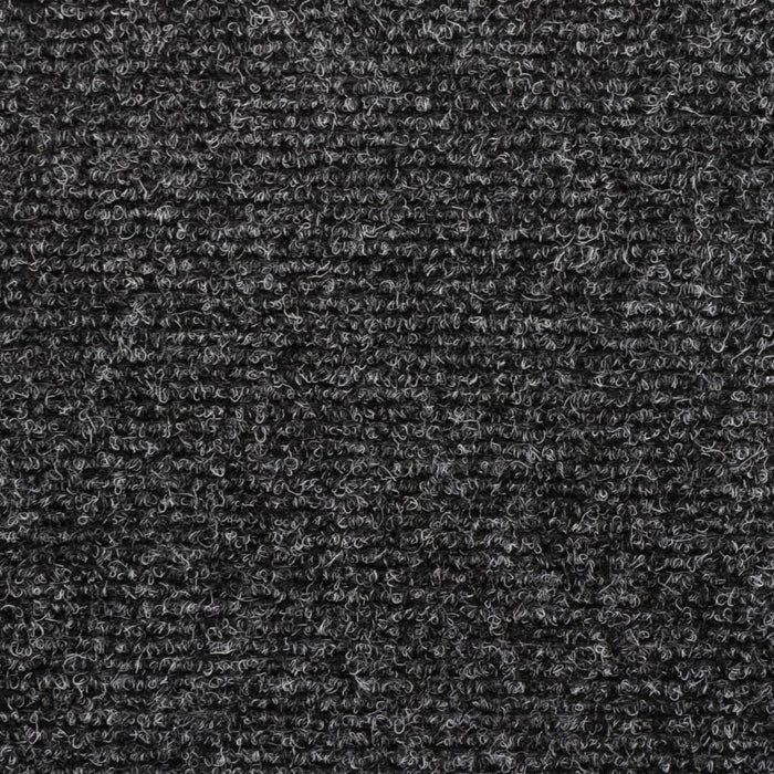 Tappetini per Scale Tessuto Agugliato 15 pz 65x21x4 cm Grigi 134562