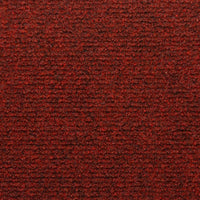 Tappetini per Scale Tessuto Agugliato 15 pz 65x21x4 cm Rossi 134565