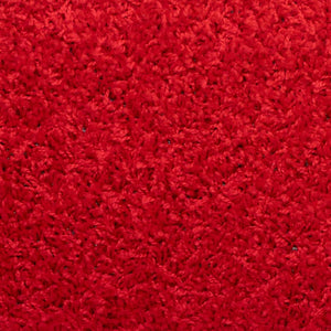 Tappetini per scale 15 pz 65x21x4 cm Rosso Bordo rettangolare 134582