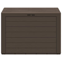 Baule da Giardino Marrone 78x44x55 cm 49442