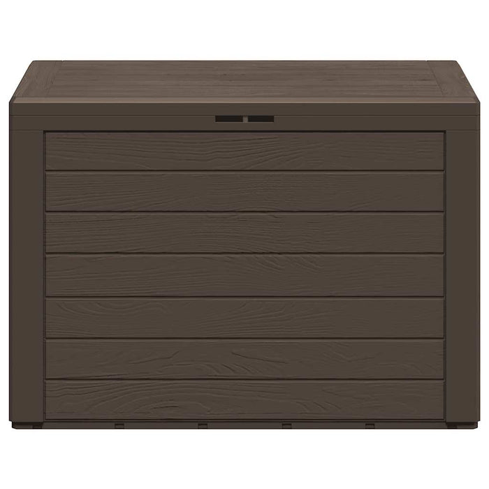 Baule da Giardino Marrone 78x44x55 cm 49442