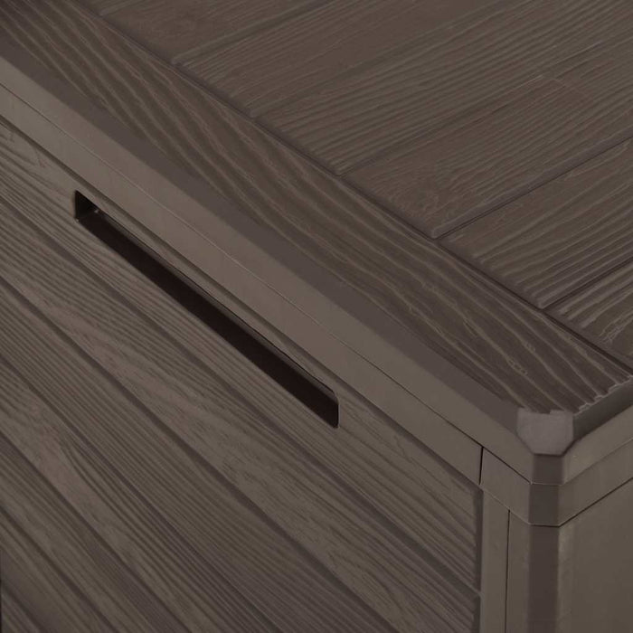 Baule da Giardino Marrone 78x44x55 cm 49442