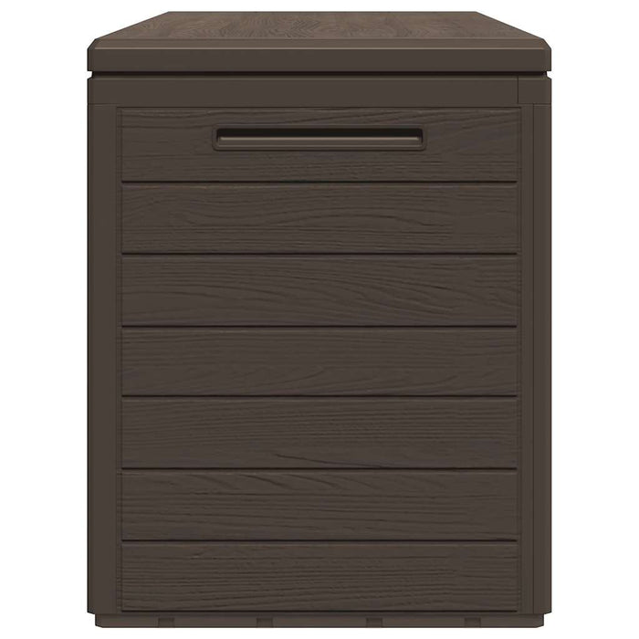 Baule da Giardino Marrone 116x44x55 cm 49443