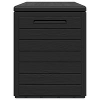 Baule da Giardino Antracite 116x44x55 cm 49445