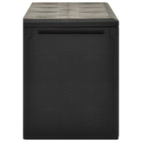 Cassetta portaoggetti per mobili da giardino 114 x 47 x 60 cm antracite 02_0013058